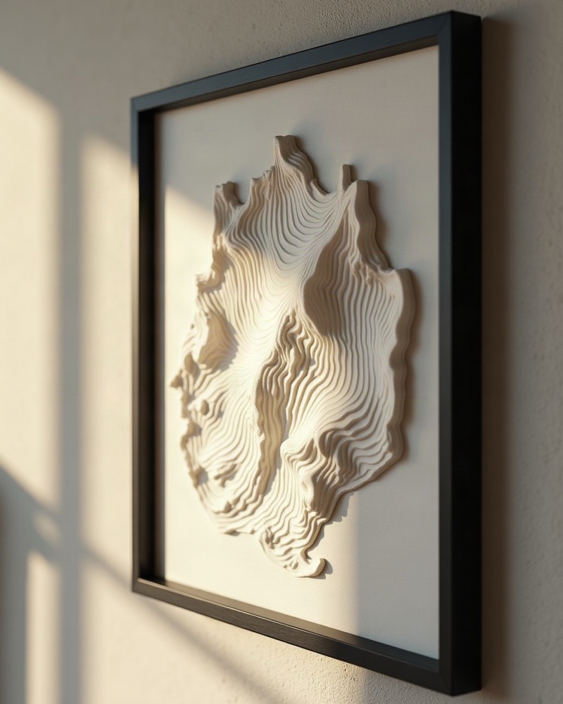 Topografik Harita Rölyefi